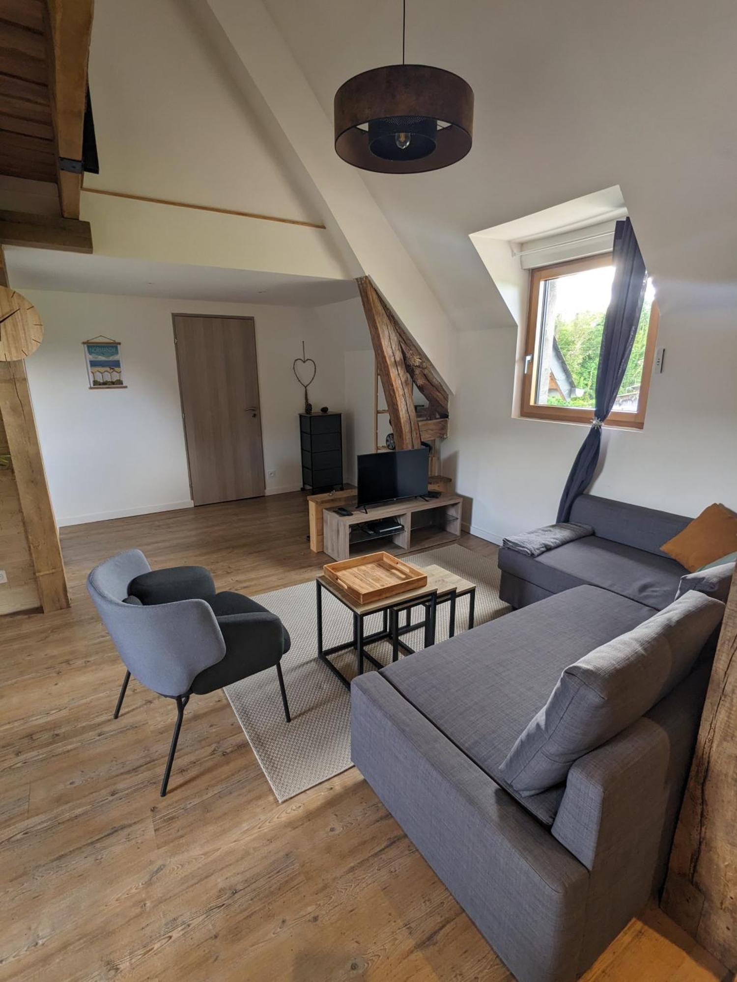 Appartement Au Calme Entre Terre Et Mer. Proche Honfleur Barneville-la-Bertrand Exteriér fotografie